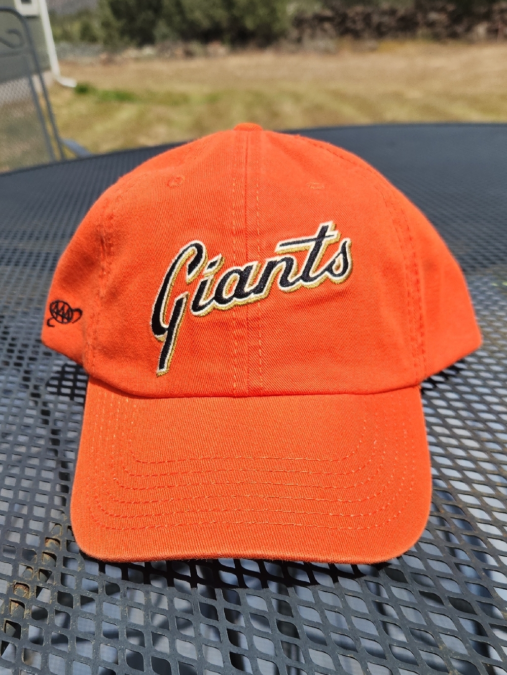 Gehuine Baseball Cap with Embroidered SF and Giants Logo